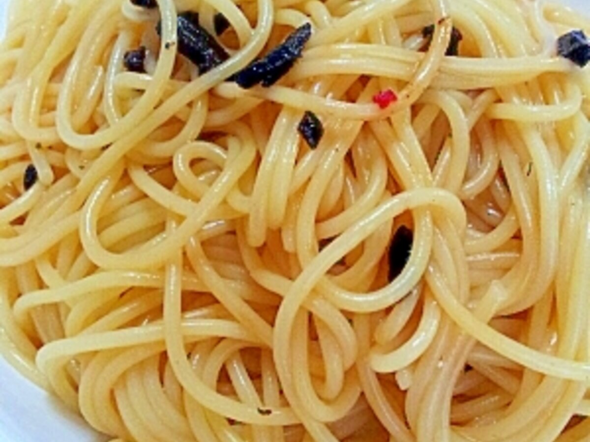 黒にんにくのペペロンチーノ レシピ 作り方 By ラズベリっち 楽天レシピ